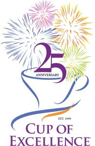 25th Year Anniversary Cup of Excellence logo