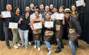 Participants get their certifications from the COE education course